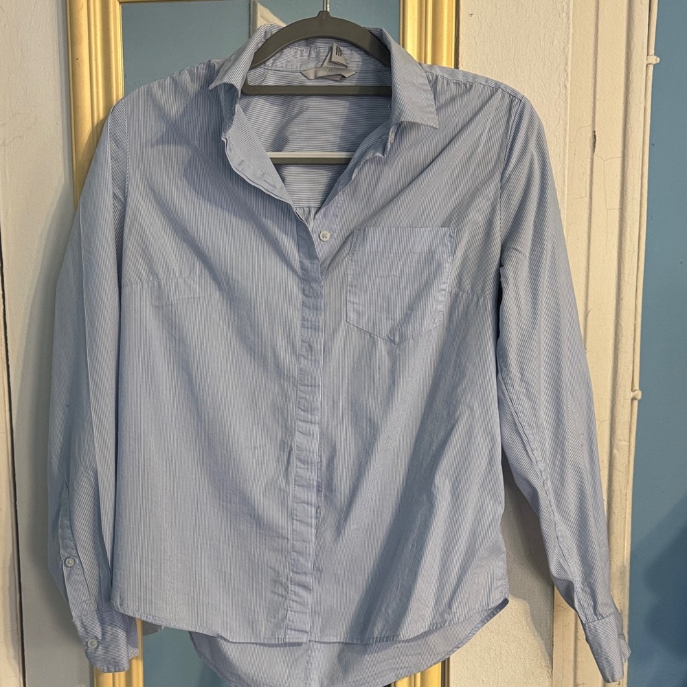 H&M Light Blue Button Down Shirt